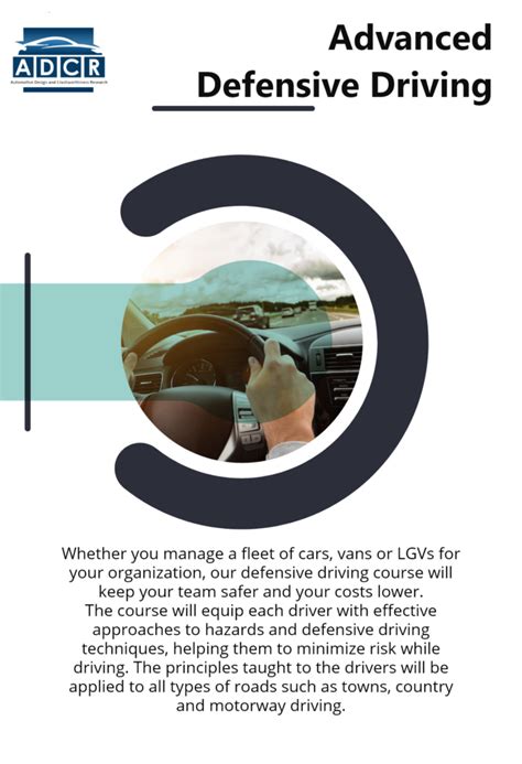 Image result for TML Defensive Driving Scanning Course