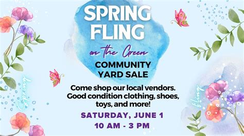 Spring Fling on the Green Community Yard Sale, 1401 Ballentine Blvd ...
