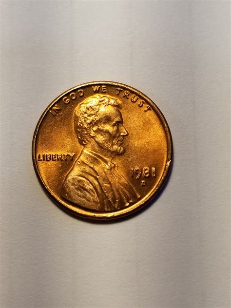 1981 D Lincoln Penny - For Sale, Buy Now Online - Item #751660