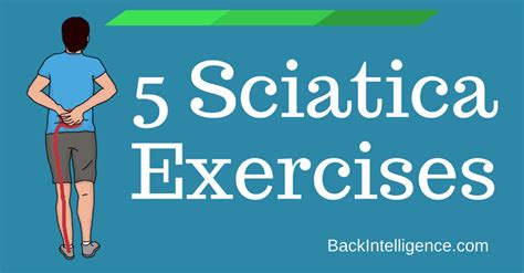 5 Sciatica Exercises For Pain Relief From Home (With Pictures)