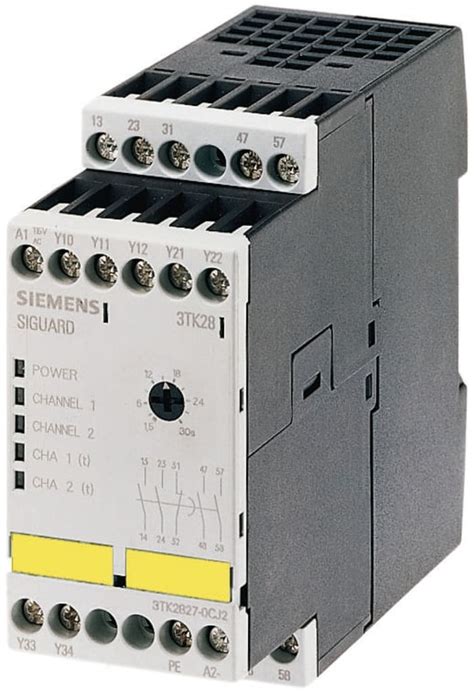 3SK1121-1CB42 Siemens | Siemens SIRIUS 3SK1 Safety Relay 24V dc, Single ...