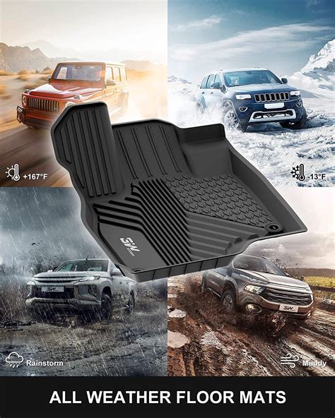 For Acura RDX 2019-2026 Car Floor Mats Front& Rear Liner Waterproof ...