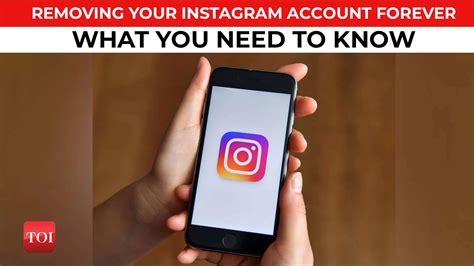 Step-by-Step Guide: How to Permanently Delete Your Instagram Account | Tech - Times of India Videos