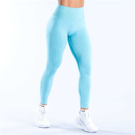 Leggings DFYNE Saldi - DFYNE Hannah Pearson Leggings Crystal Sea