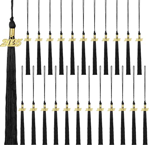 Amazon.com: Fingertip WD 24 Pieces 2025 Graduation Tassel, Graduation ...