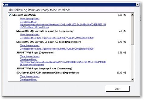 Image result for Install WebMatrix