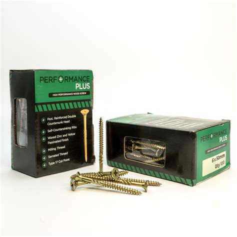 6x50mm High Performance Wood Screws - Essex Board & Timber