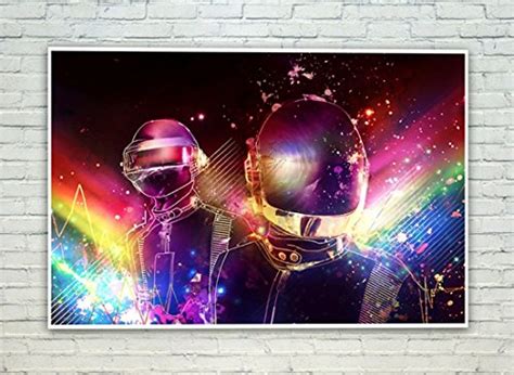 Posterskart Daft Punk Music Band Art Poster for Room 300 GSM Matte ...