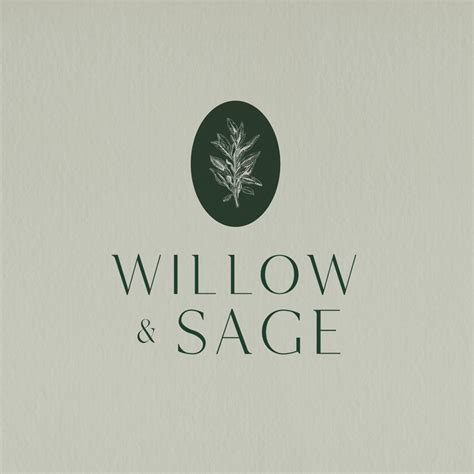Willow & Sage branding design by studiolilykate.com | Business card ...