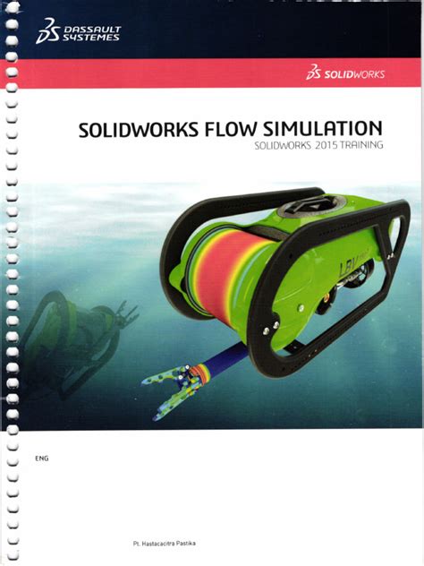Flow Simulation Solidworks Tutorial 的图像结果