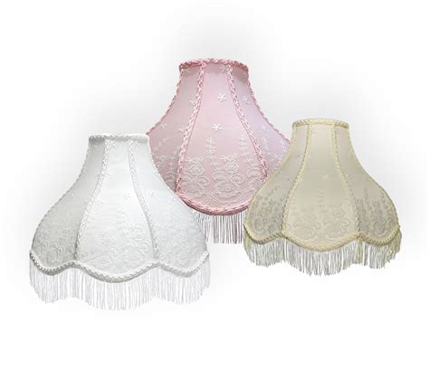 Royal Designs, Inc. Victorian Scalloped Lamp Shade, VS-1001-13PNK, 4 x ...
