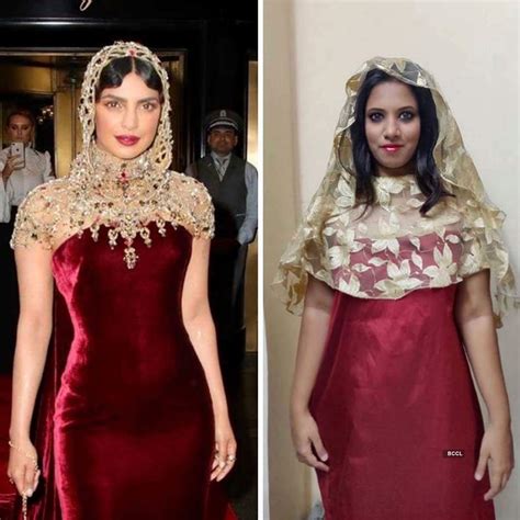 Fans recreate Deepika Padukone and Priyanka Chopra's iconic Met Gala ...