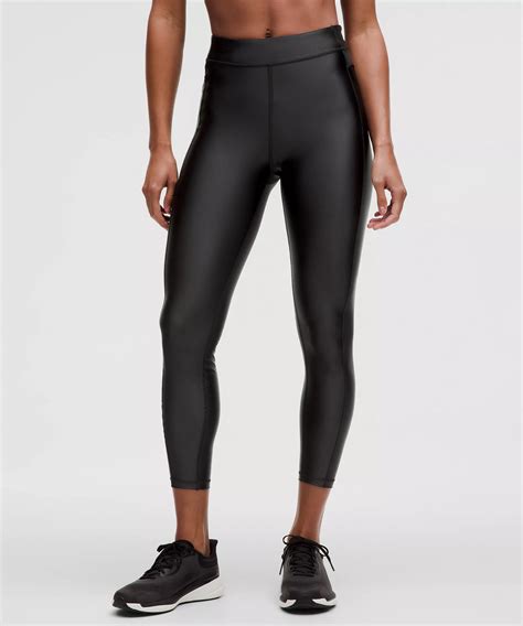 Lululemon Satin Shine High-rise Leggings 25" In Black | ModeSens