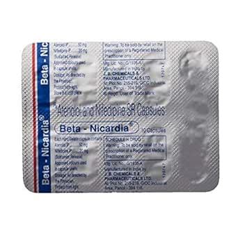 Beta-Nicardia - Strip of 10 Capsules : Amazon.in: Health & Personal Care