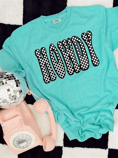 Howdy Tee- Chalky Mint