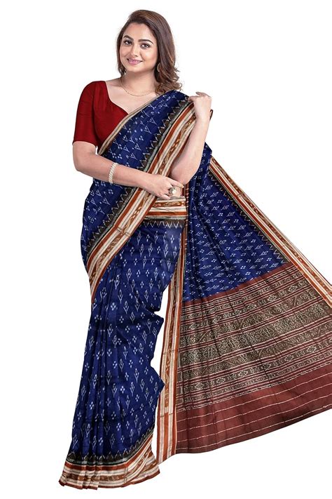 PRITIsree Sambalpuri Handloom Saree Women's Cotton Saree Odisha ...