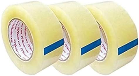 Cello Tape 2 Inch/ 48mm X 80 Metres - Pack of 6 (Transparent) : Amazon ...