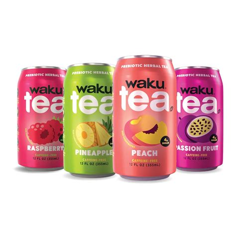 W WAKU HEALTHY TRADITION Waku Prebiotic Herbal Iced Tea - Variety Pack ...