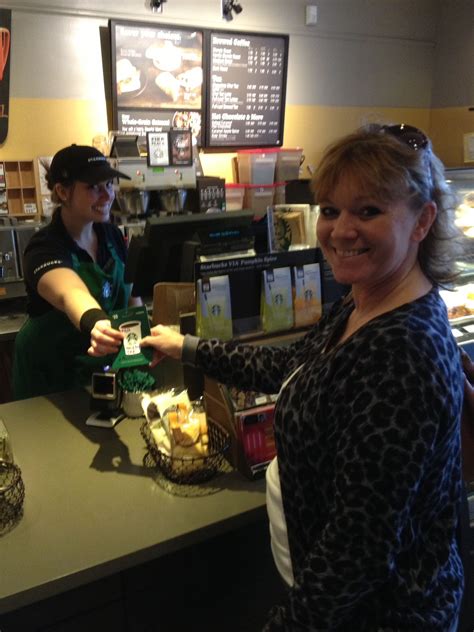 #AJO our instructor Marci dropping off a gift card at STARBUCKS ! Erie ...