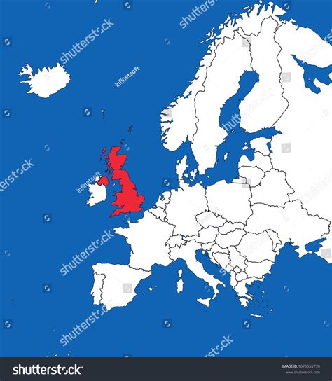 Map Of Europe England