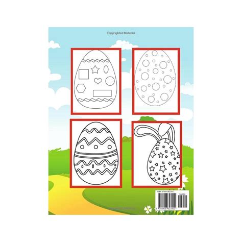 Buy The Big Easter Egg Coloring Book for Kids Ages 1-4: A Collection of ...