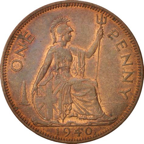 Penny 1940, Coin from United Kingdom - Online Coin Club