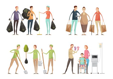 Volunteering Drawing Examples 的图像结果