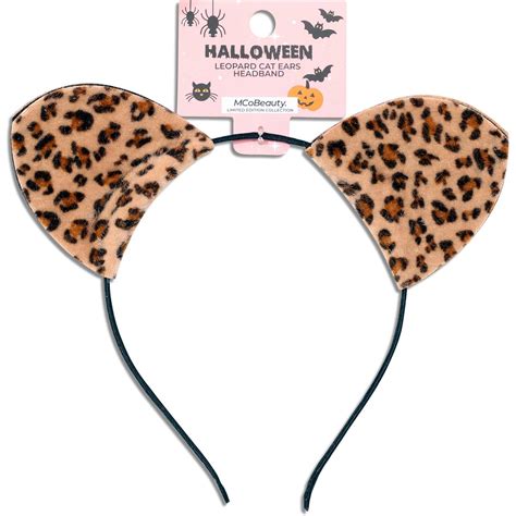 Mcobeauty Halloween Leopard Cat Ears Headband Each | Woolworths