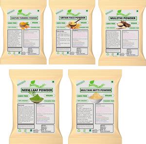 Activeland Kasturi Turmeric, ubtan Neem Mulethi Multani mitti powder ...