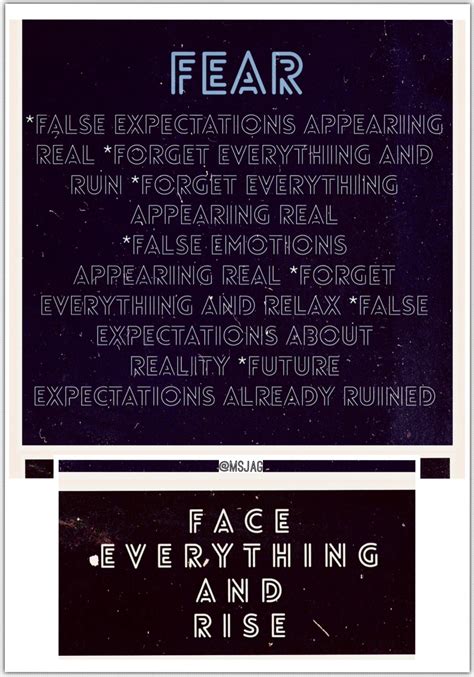 My favourite acronyms about #FEAR. #life #success | Words, Quotes, Fear