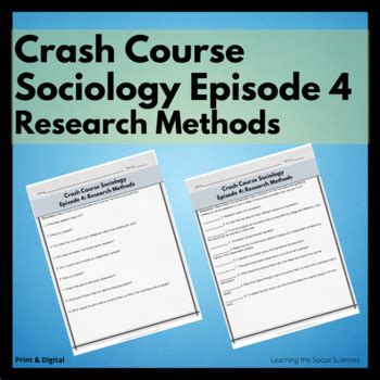 Image result for Reasearch Methods Crash Course