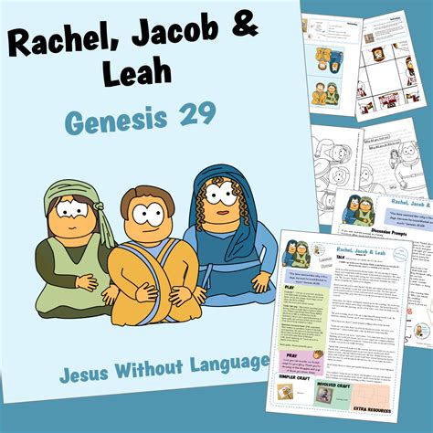 Jacob, Rachel and Leah - Genesis 29 - Jesus Without Language