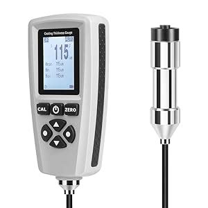 Genex EC-770SE Digital Coating Thickness Gauge, LCD Display ...