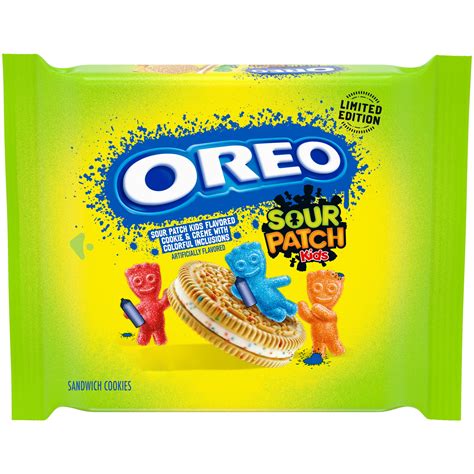 Oreo Sour Patch Kids Limited Editon Oreos Sandwhich Cookies 303g BBD ...