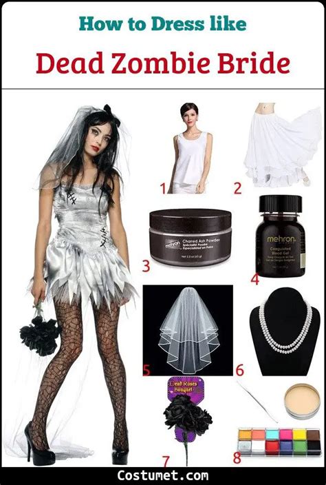 Image result for Zombie Bride Costume