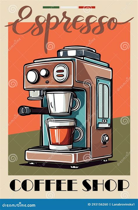 Coffee Machine Poster 的图像结果