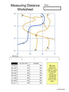 Image result for Measuring Distance On a Map Worksheet