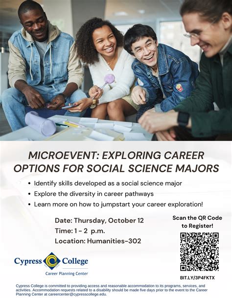 Exploring Career Options for Social Science Majors - Cypress College