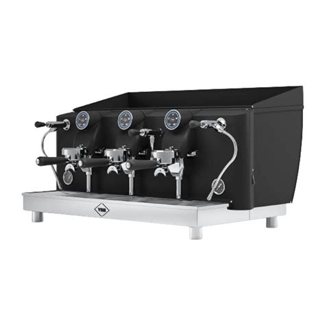 VBM Lollo Espresso Coffee Machine, 3 Groups, Black Price