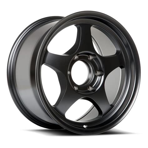 Black Five Spoke Rims