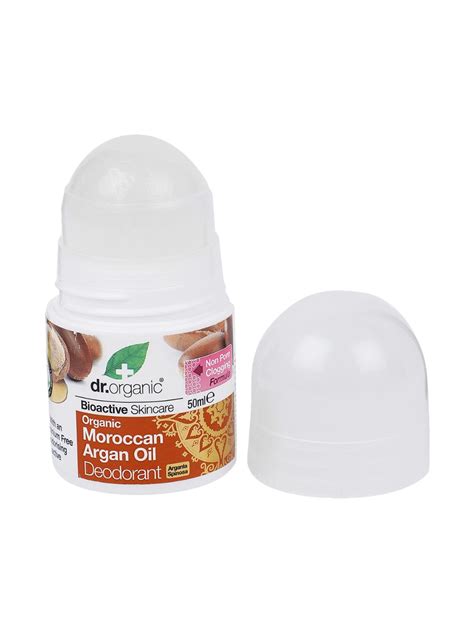 dr.organic Moroccan Argan Oil Deodorant Roll-On, 50 ml Price, Uses ...