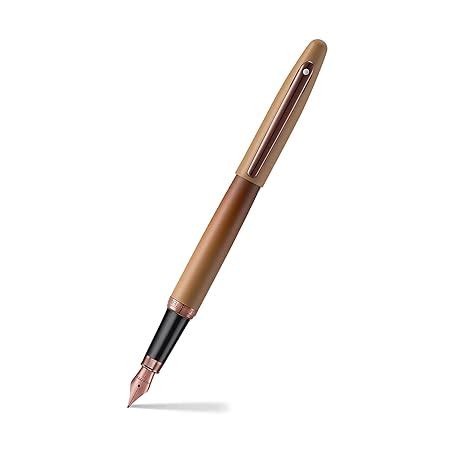 Sheaffer VFM 9428 Fountain Pen | Coffee Edition Matt Brown With Regal ...