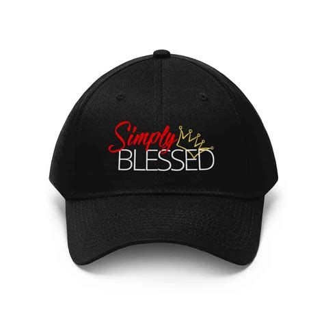 Simply Blessed Twill Hat – Simply Blessed Studio