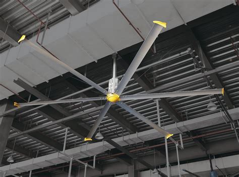Industrial Ceiling Fans 13FT 16FT 20FT 24FT Factory Hvls Fans ...