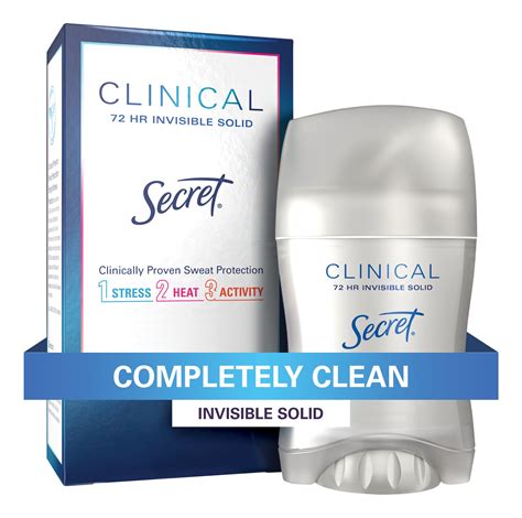 Secret Clinical Strength Antiperspirant And Deodorant For Women ...