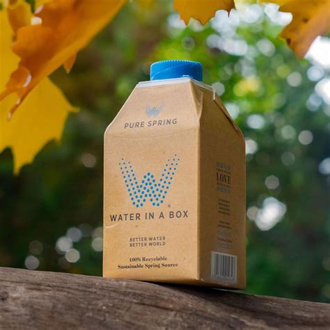 Water in a Box Flavoured Pure Spring Water 12 x 500ml Cartons | 100% ...