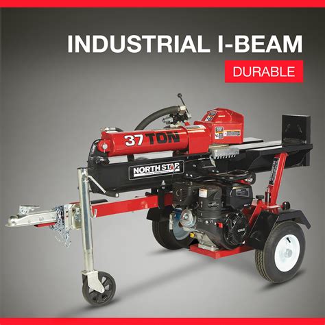 NorthStar Horizontal/Vertical Log Splitter, 37-Ton, 277cc Kohler CH395 ...