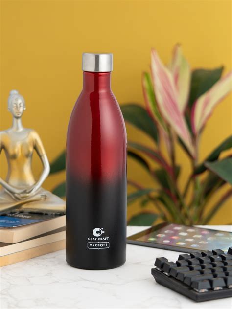 Buy Vacbott Vaccum Bottle, Gerald Double Walled 24 Hours Hot and Cold ...