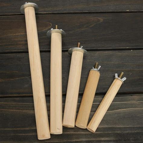 Sage Square Natural Habitat Wooden Perch/Stand with Set of 4 Wooden ...