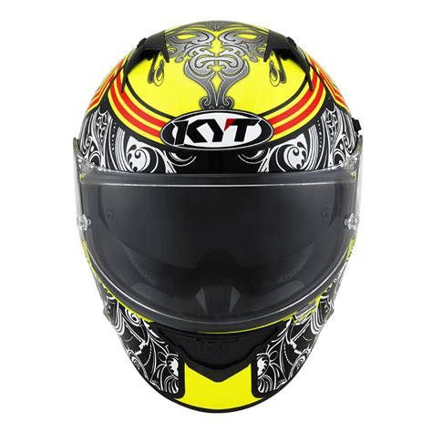 KYT NF-R Steel Flower Yellow – LRL Motors